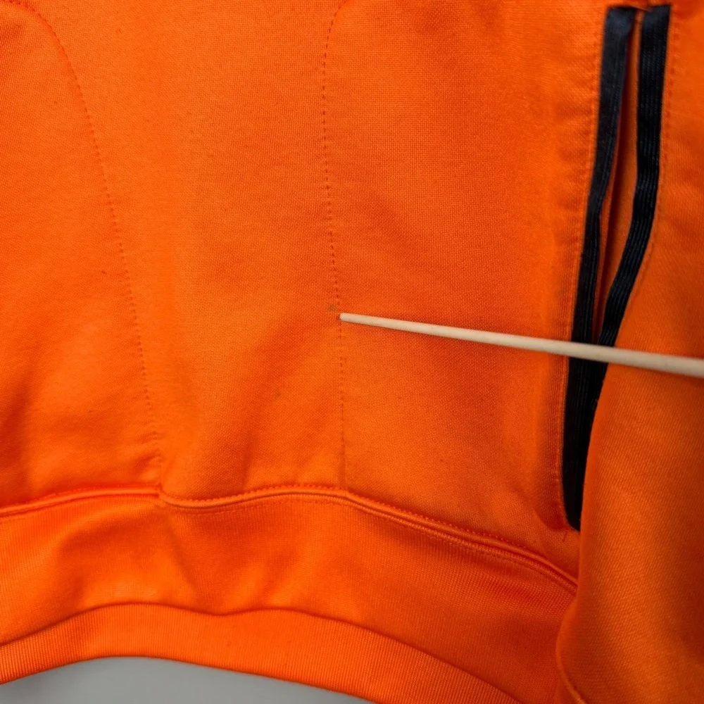 Chicago Bears NFL Youth Hoodie Size M (10-12) Orange Football Sweatshirt - Picture 5 of 10